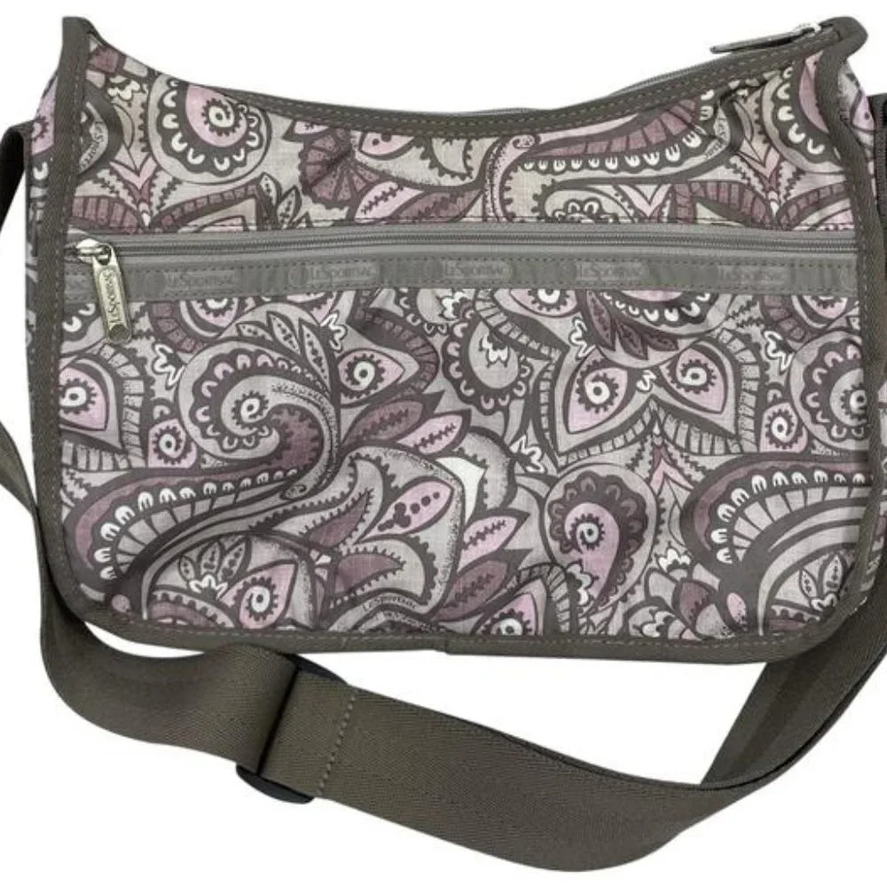 Le Sportsec Mulicolor Nylon Crossbody Bag